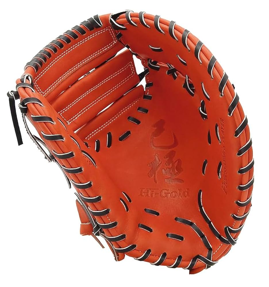【極美品】LINDSPORTS ファーストミット 大人 本革 LINDSPORTS 硬式用 北米ステアハイド 硬式ファーストミット 右投